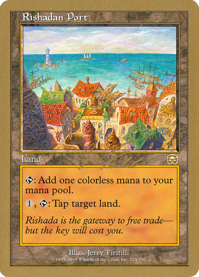 Rishadan Port (Jon Finkel) [World Championship Decks 2000] | Galaxy Games LLC