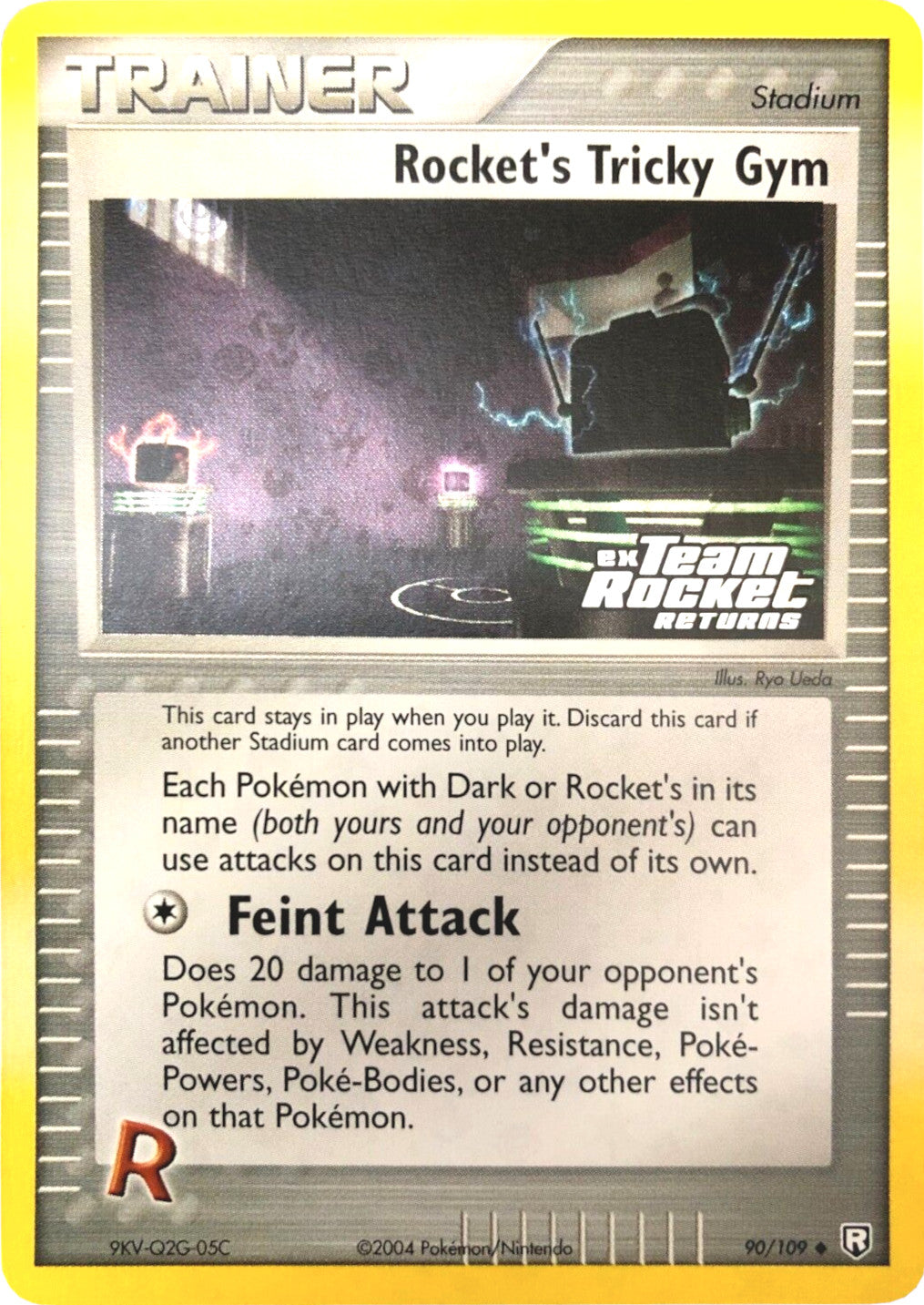 Rocket's Tricky Gym (90/109) (Stamped) [EX: Team Rocket Returns] | Galaxy Games LLC