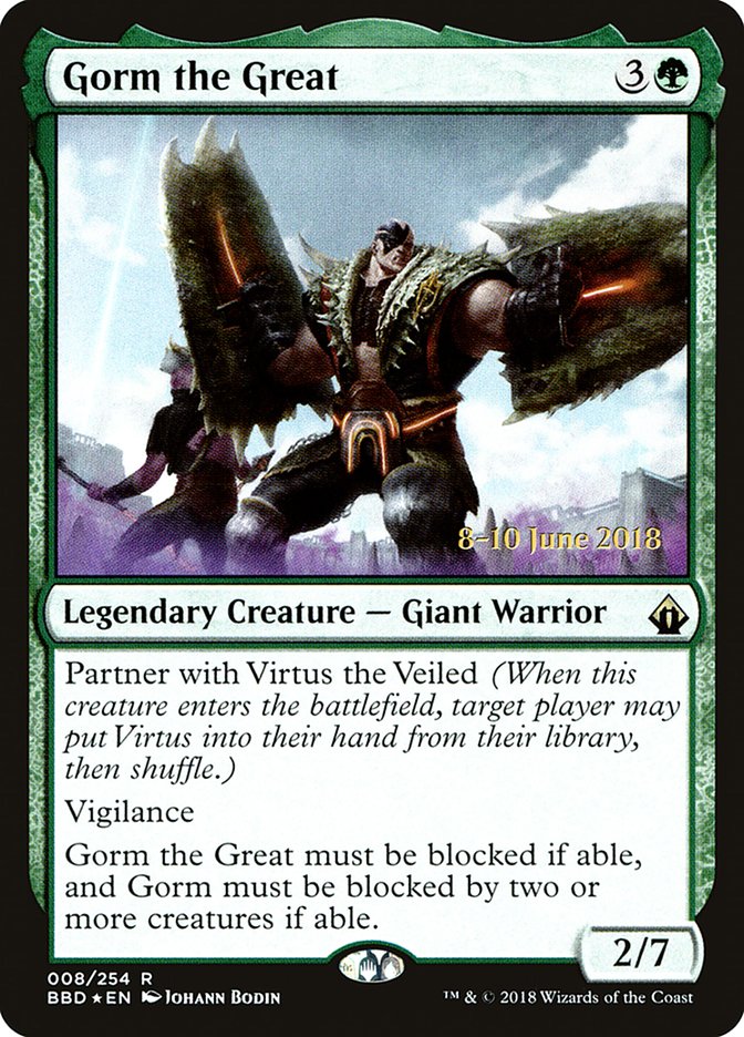 Gorm the Great [Battlebond Prerelease Promos] | Galaxy Games LLC