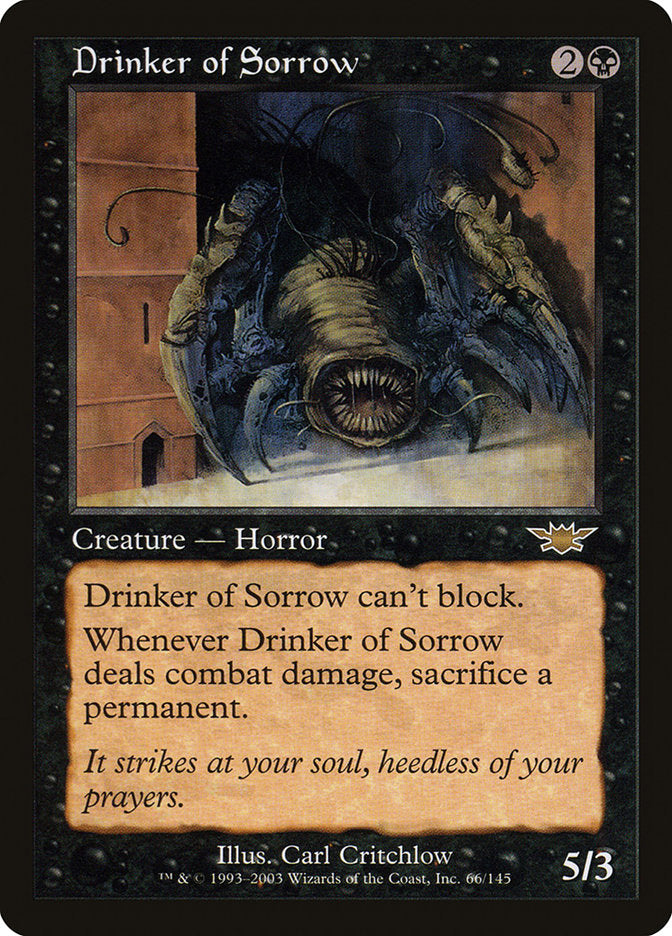 Drinker of Sorrow [Legions] | Galaxy Games LLC