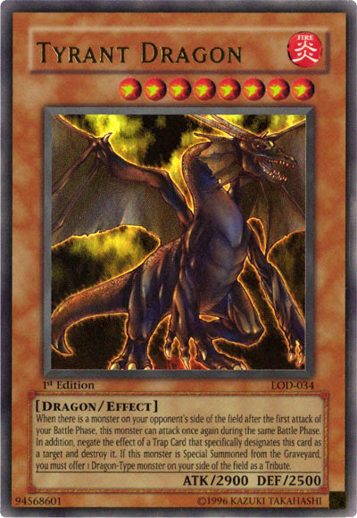 Tyrant Dragon [LOD-034] Ultra Rare | Galaxy Games LLC