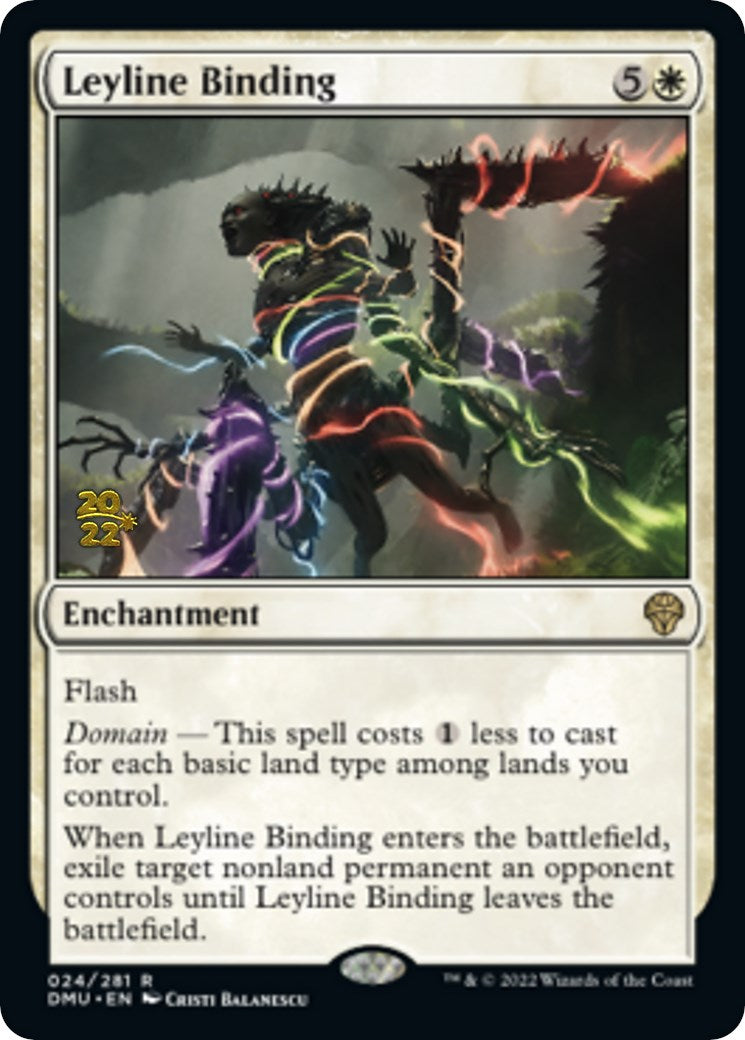 Leyline Binding [Dominaria United Prerelease Promos] | Galaxy Games LLC