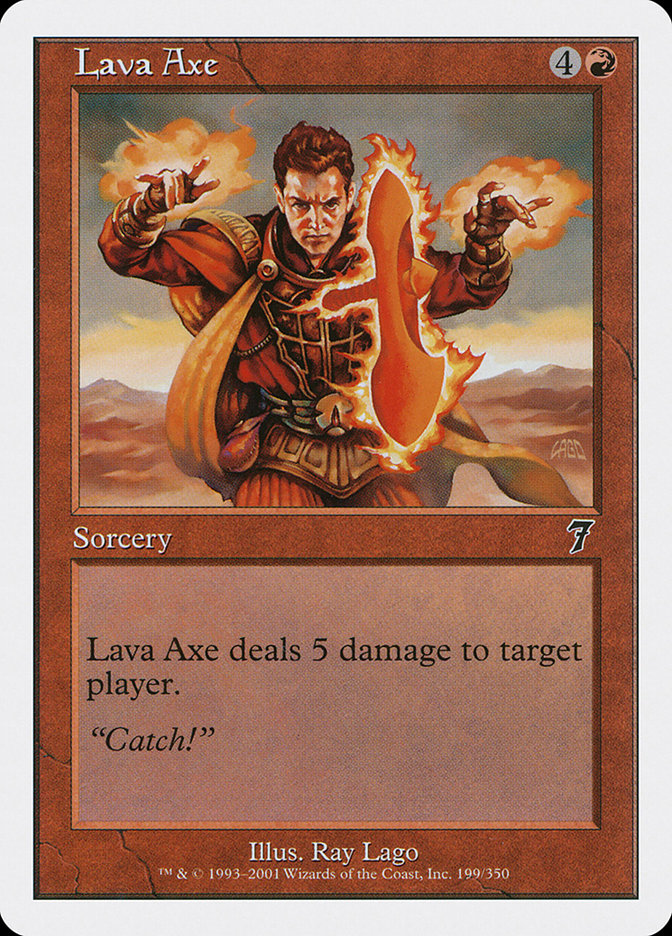 Lava Axe [Seventh Edition] | Galaxy Games LLC