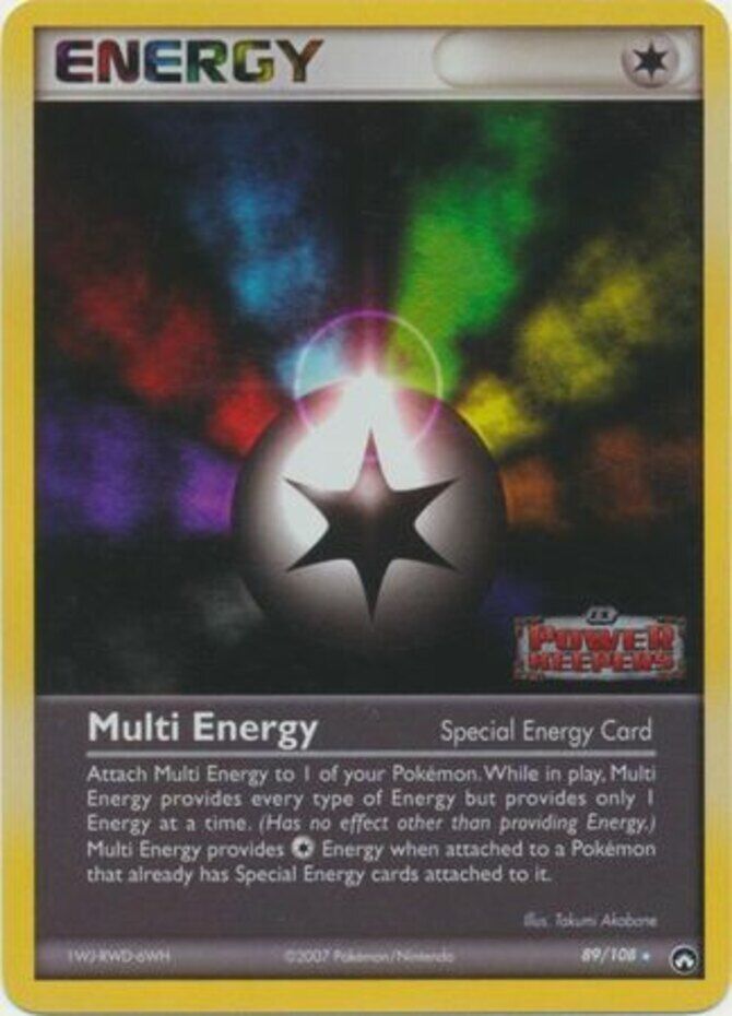 Multi Energy (89/108) (Stamped) [EX: Power Keepers] | Galaxy Games LLC