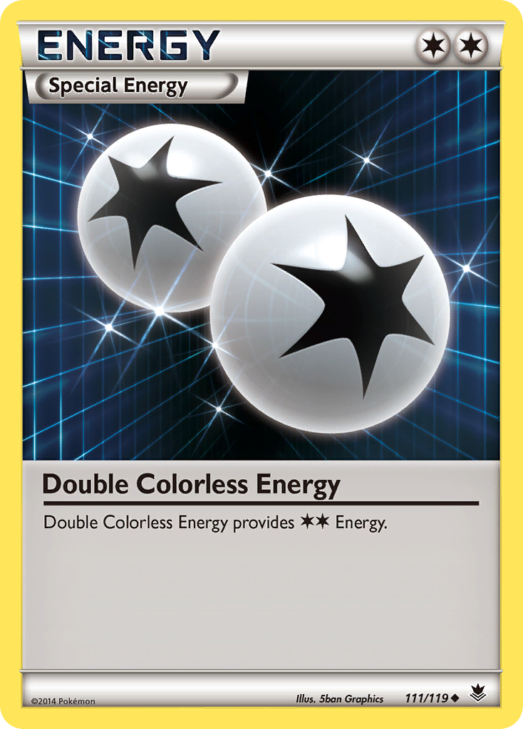 Double Colorless Energy (111/119) [XY: Phantom Forces] | Galaxy Games LLC