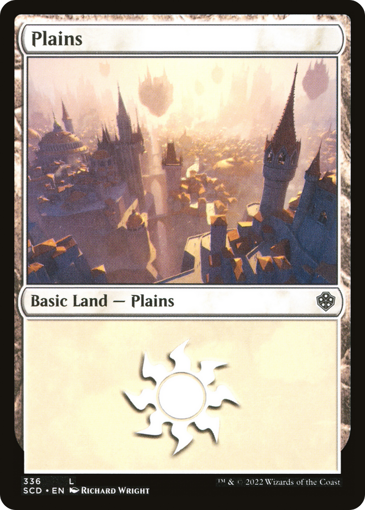 Plains (336) [Starter Commander Decks] | Galaxy Games LLC