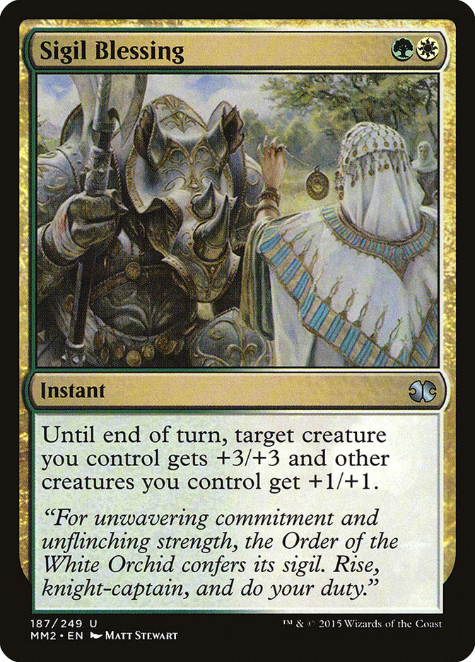 Sigil Blessing [Modern Masters 2015] | Galaxy Games LLC