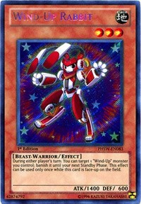 Wind-Up Rabbit [PHSW-EN083] Secret Rare | Galaxy Games LLC