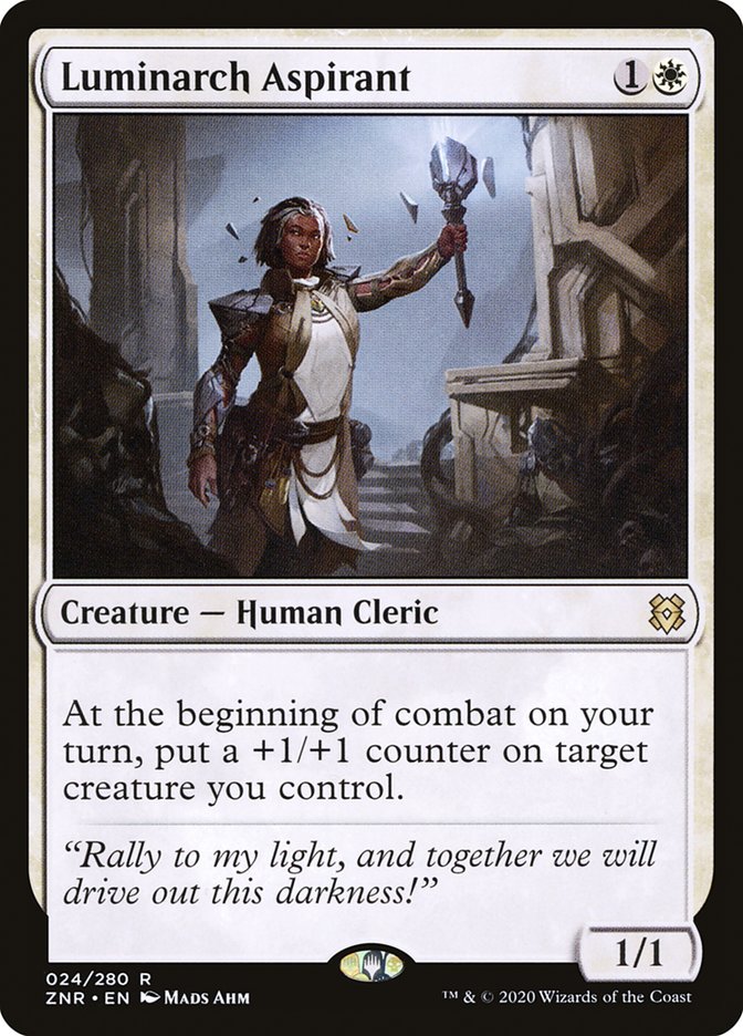 Luminarch Aspirant [Zendikar Rising] | Galaxy Games LLC