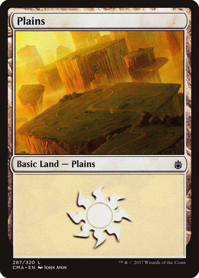 Plains (287) [Commander Anthology] | Galaxy Games LLC