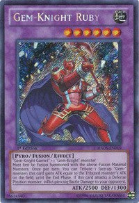 Gem-Knight Ruby [HA05-EN019] Secret Rare | Galaxy Games LLC