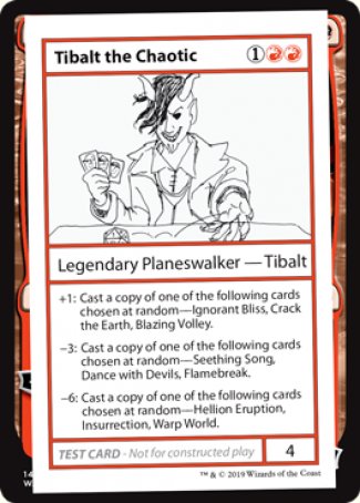 Tibalt the Chaotic (2021 Edition) [Mystery Booster Playtest Cards] | Galaxy Games LLC