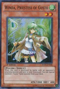 Winda, Priestess of Gusto [HA05-EN040] Super Rare | Galaxy Games LLC