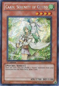 Caam, Serenity of Gusto [HA05-EN041] Secret Rare | Galaxy Games LLC