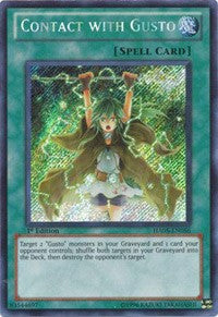 Contact with Gusto [HA05-EN056] Secret Rare | Galaxy Games LLC