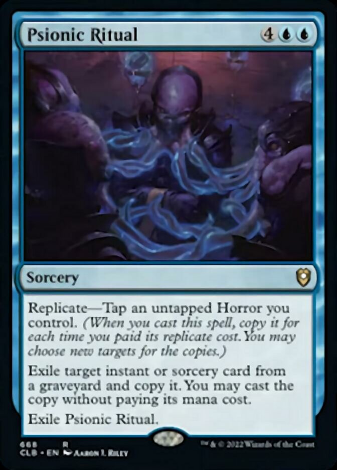 Psionic Ritual [Commander Legends: Battle for Baldur's Gate] | Galaxy Games LLC