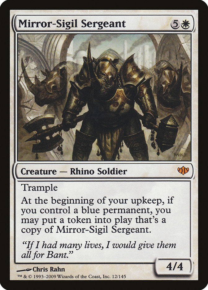 Mirror-Sigil Sergeant [Conflux] | Galaxy Games LLC