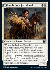 Ambitious Farmhand // Seasoned Cathar [Innistrad: Midnight Hunt] | Galaxy Games LLC