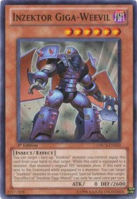 Inzektor Giga-Weevil [ORCS-EN022] Common | Galaxy Games LLC