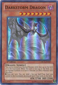 Darkstorm Dragon [ORCS-EN037] Super Rare | Galaxy Games LLC