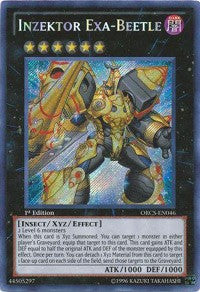 Inzektor Exa-Beetle [ORCS-EN046] Secret Rare | Galaxy Games LLC