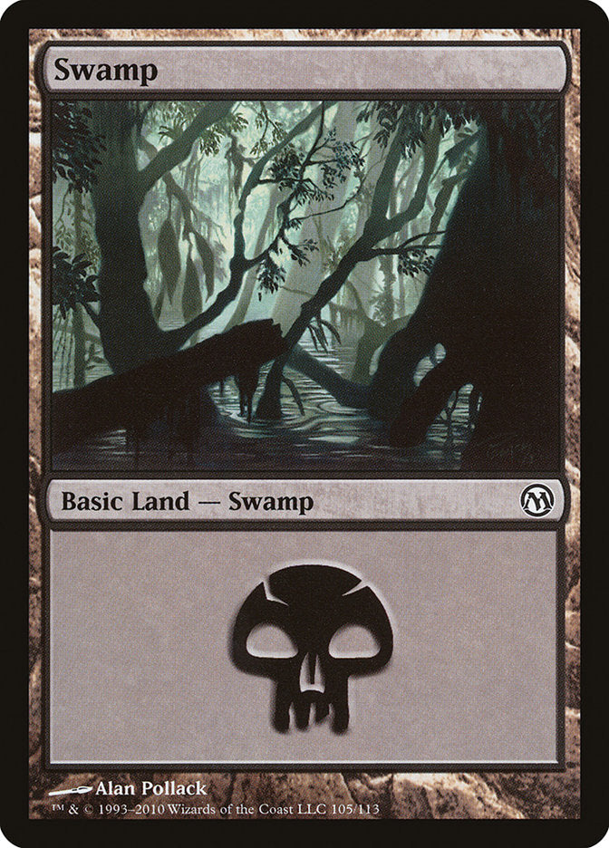 Swamp (105) [Duels of the Planeswalkers] | Galaxy Games LLC