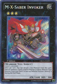 M-X-Saber Invoker [ORCS-EN099] Secret Rare | Galaxy Games LLC