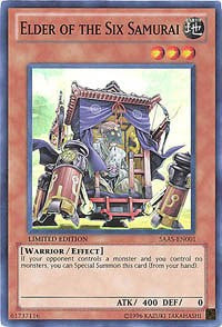 Elder of the Six Samurai [SAAS-EN001] Super Rare | Galaxy Games LLC