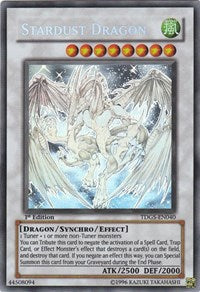 Stardust Dragon (Ghost) [TDGS-EN040] Ghost Rare | Galaxy Games LLC