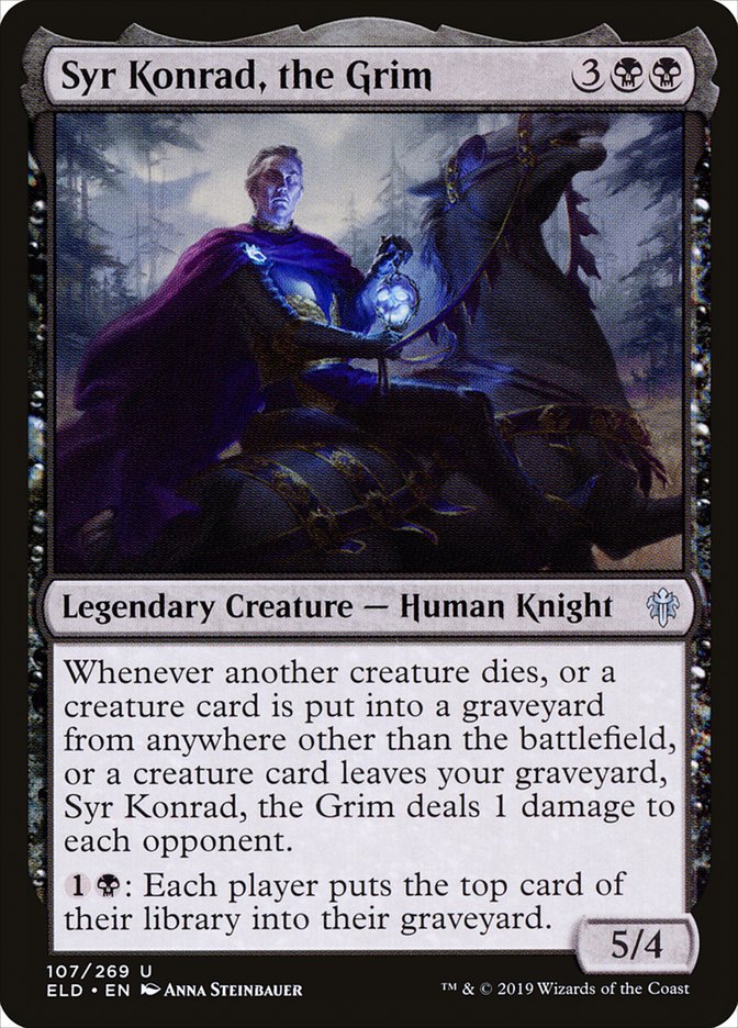 Syr Konrad, the Grim [Throne of Eldraine] | Galaxy Games LLC