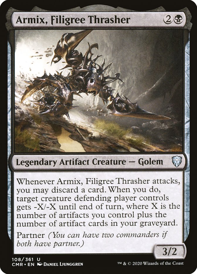 Armix, Filigree Thrasher [Commander Legends] | Galaxy Games LLC