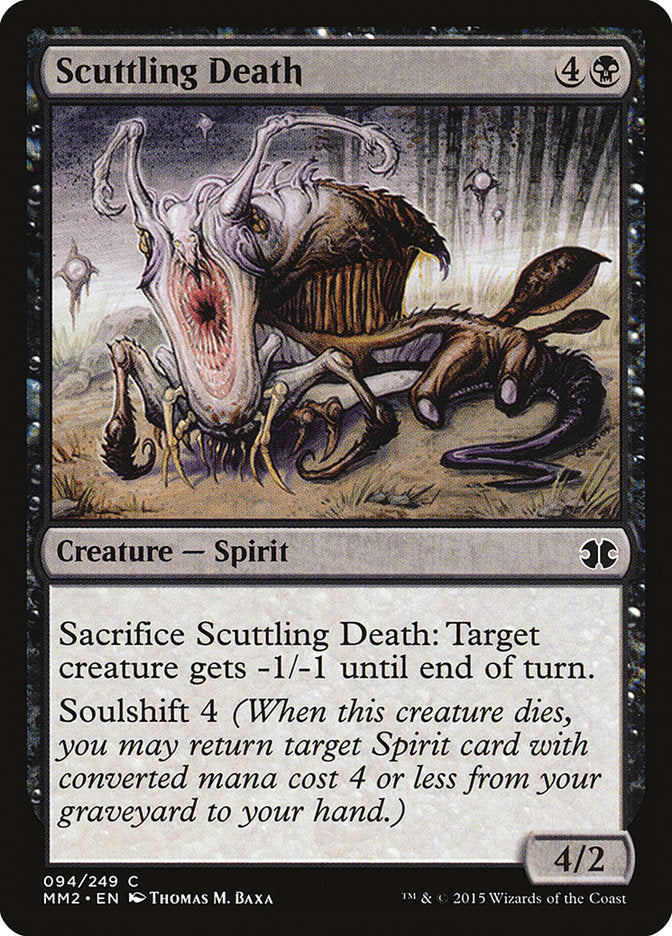 Scuttling Death [Modern Masters 2015] | Galaxy Games LLC