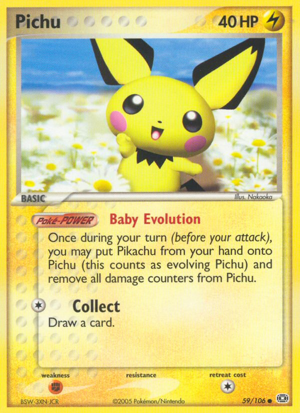 Pichu (59/106) [EX: Emerald] | Galaxy Games LLC