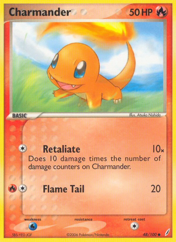 Charmander (48/100) [EX: Crystal Guardians] | Galaxy Games LLC