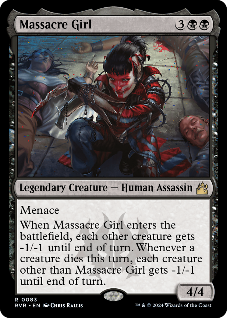 Massacre Girl [Ravnica Remastered] | Galaxy Games LLC