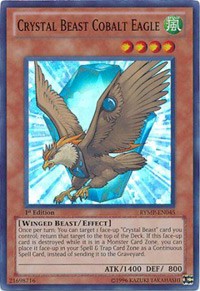 Crystal Beast Cobalt Eagle [RYMP-EN045] Super Rare | Galaxy Games LLC