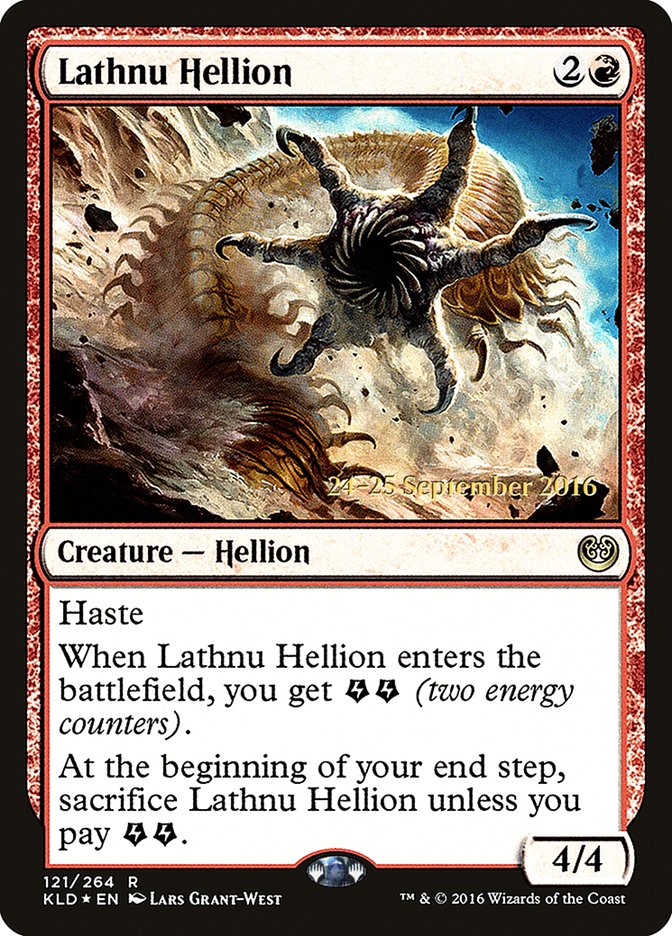 Lathnu Hellion [Kaladesh Prerelease Promos] | Galaxy Games LLC