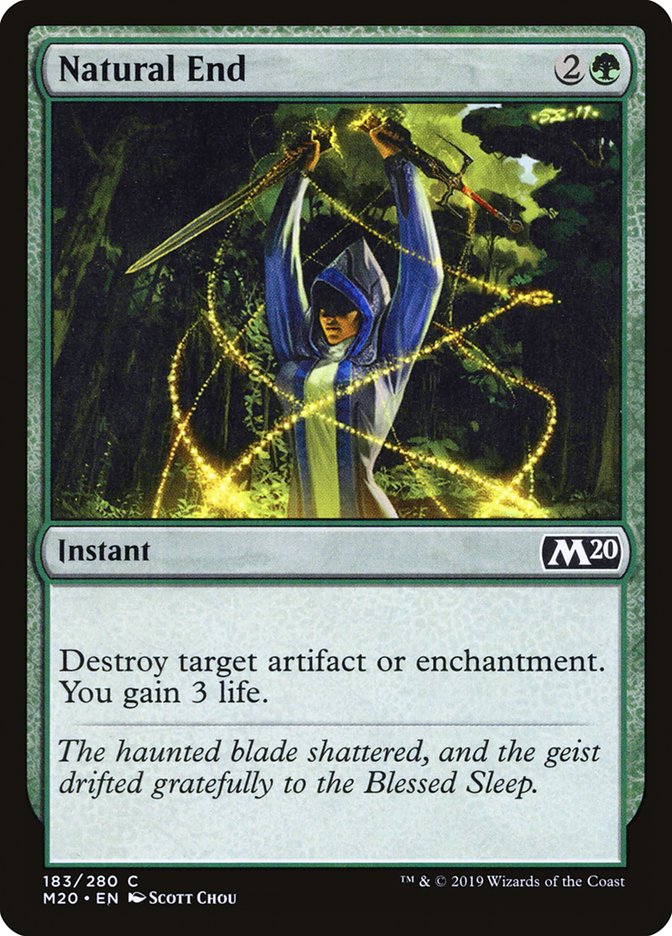 Natural End [Core Set 2020] | Galaxy Games LLC
