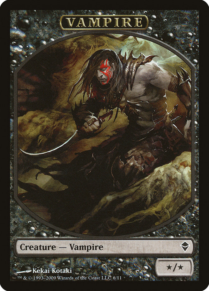 Vampire Token [Zendikar Tokens] | Galaxy Games LLC