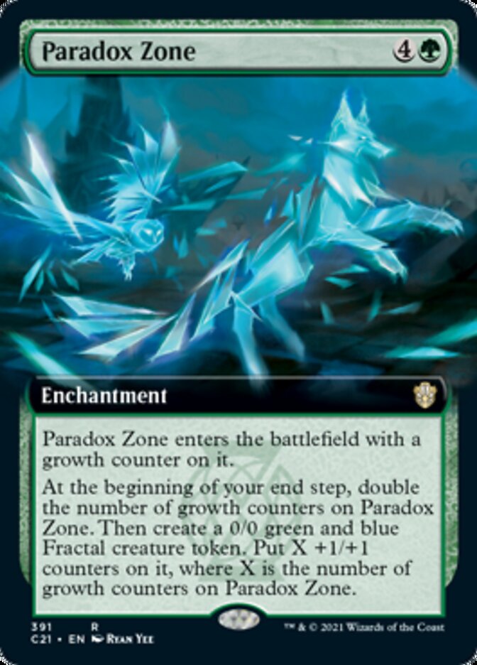 Paradox Zone (Extended Art) [Commander 2021] | Galaxy Games LLC