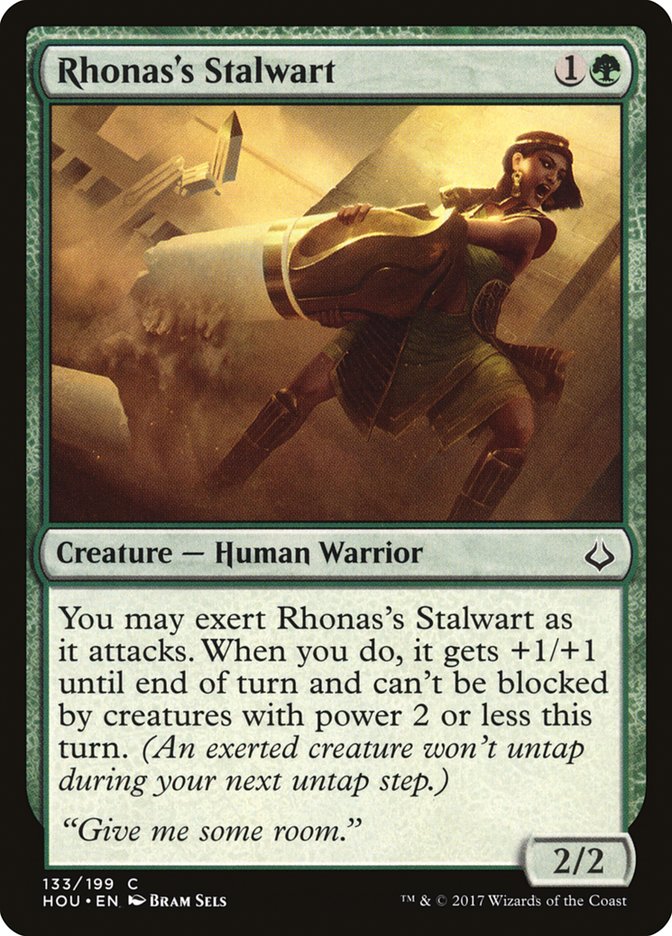 Rhonas's Stalwart [Hour of Devastation] | Galaxy Games LLC