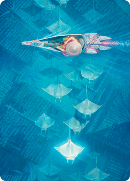 Discover the Impossible Art Card [Kamigawa: Neon Dynasty Art Series] | Galaxy Games LLC