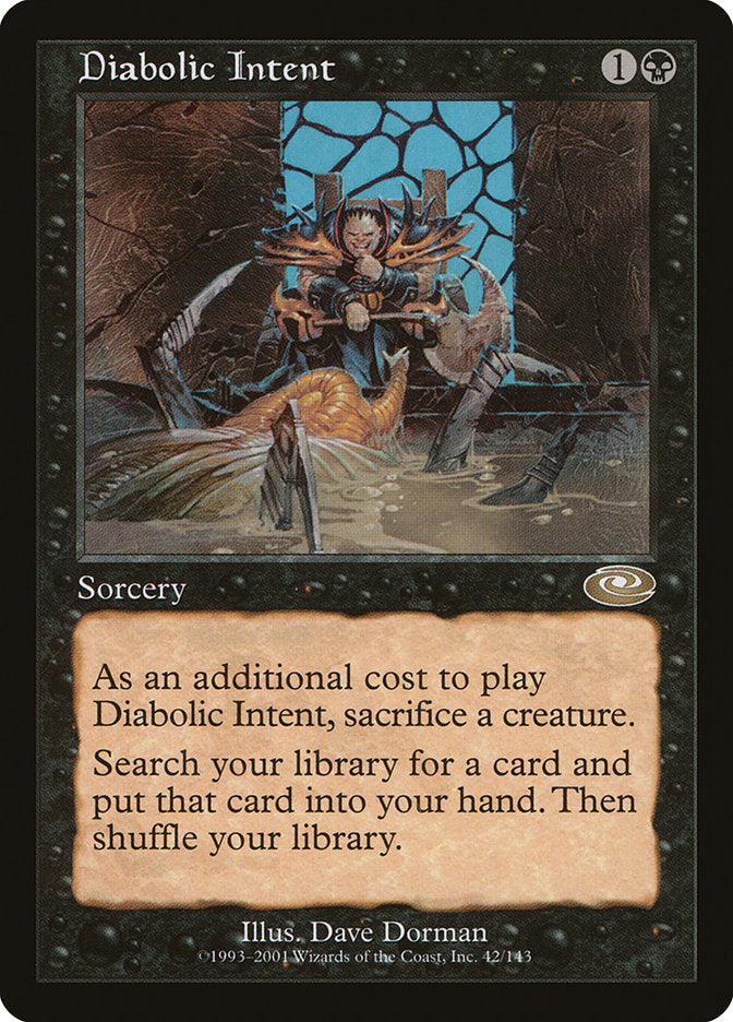 Diabolic Intent [Planeshift] | Galaxy Games LLC