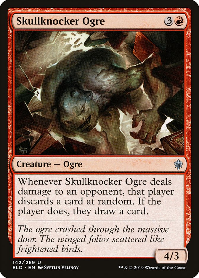 Skullknocker Ogre [Throne of Eldraine] | Galaxy Games LLC