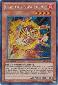 Gladiator Beast Laquari [RYMP-EN096] Secret Rare | Galaxy Games LLC