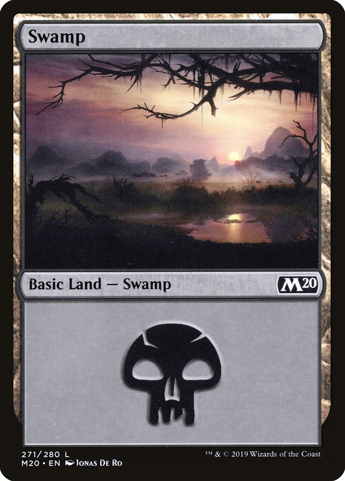 Swamp (271) [Core Set 2020] | Galaxy Games LLC