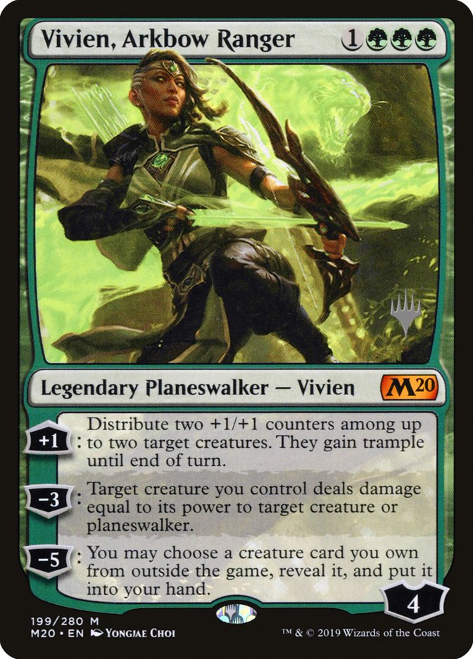 Vivien, Arkbow Ranger (Promo Pack) [Core Set 2020 Promos] | Galaxy Games LLC