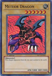 Meteor Dragon [PRC1-EN001] Super Rare | Galaxy Games LLC