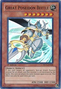 Great Poseidon Beetle [PRC1-EN008] Super Rare | Galaxy Games LLC