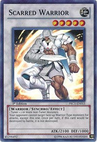 Scarred Warrior [PRC1-EN013] Super Rare | Galaxy Games LLC